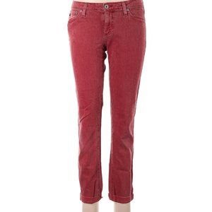 Adriano Goldschmied Jeans Red Blue Stripe Size 28R Item #39